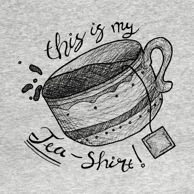 Tea Shirt - puns, tea lovers, cute by Inspirational Koi Fish